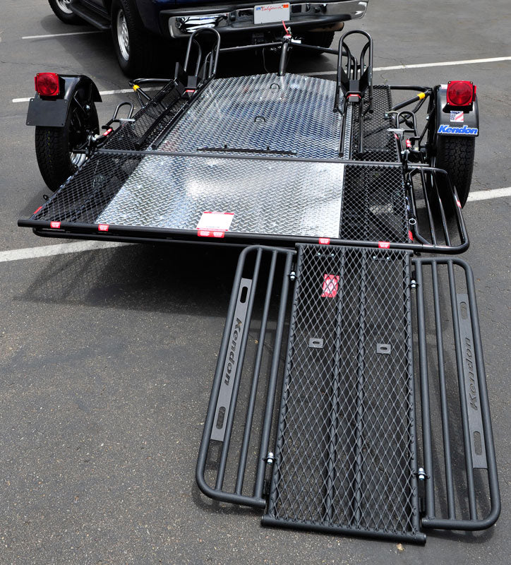 Kendon’s Newly Designed Dual Ride-Up SRL Motorcycle Trailer