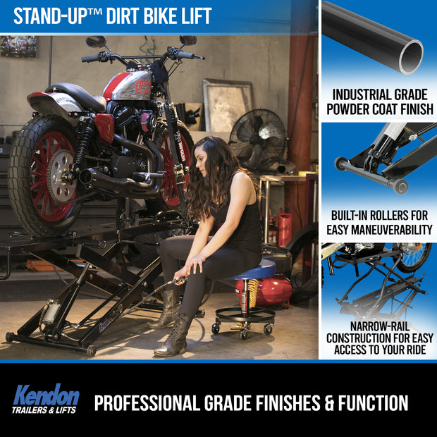Stand-Up™ Dirt Bike Lift (MotoLift™)