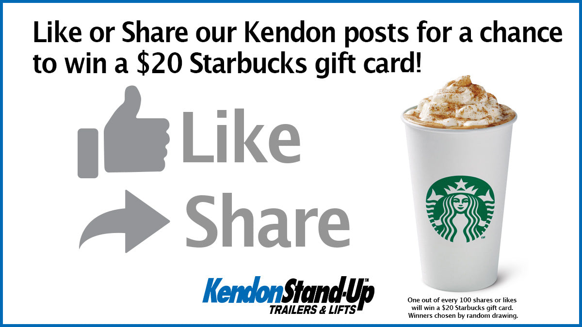 Share, Win, Ride with Kendon Social Media