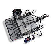 Folding Dirt Bike Trailer, Sport Bike & Scooter Trailer with Jack Stand
