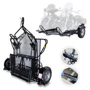 Go! Series Dual Rail Ride-Up Folding Motorcycle Trailer