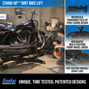 Stand-Up™ Dirt Bike Lift (MotoLift™)