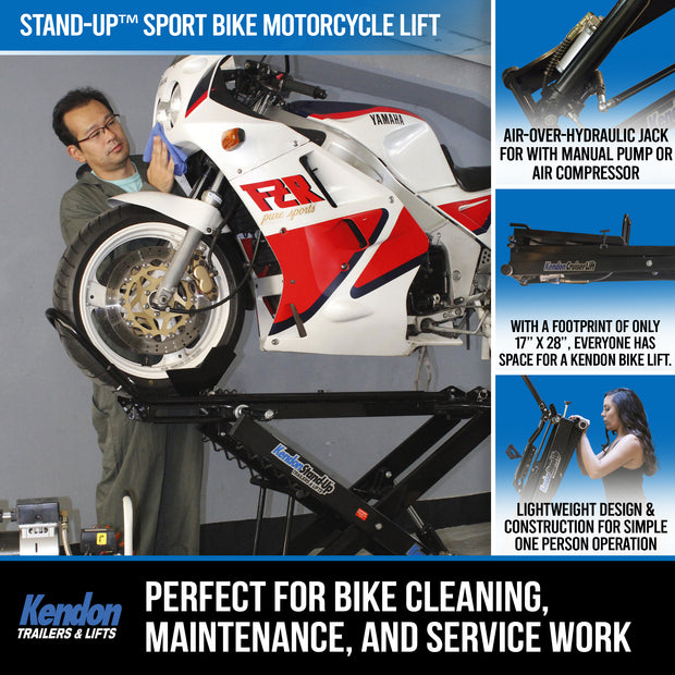 Stand-Up™ Sport Bike/Dirt Bike Motorcycle Lift