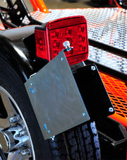 Bolt-On Swing Out License Plate Holder
